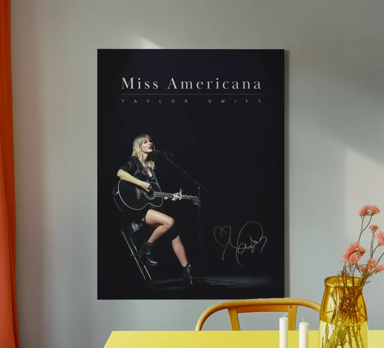 Pastel Taylor Swift Print Poster canvas van dfgtfdt