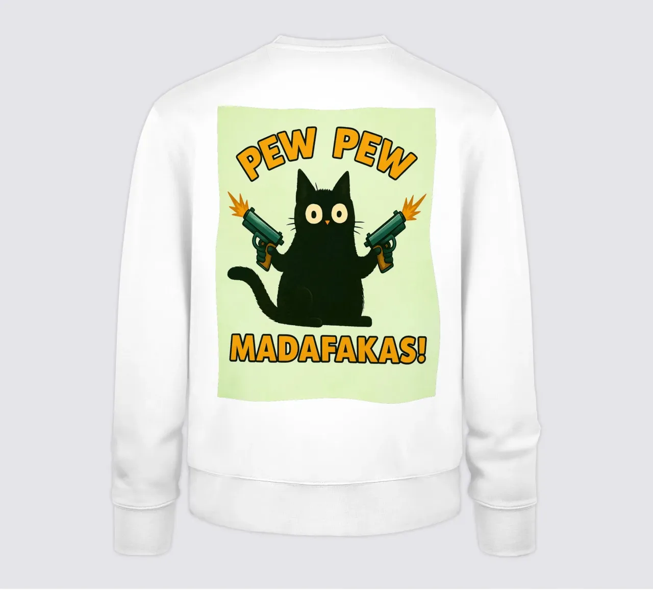 gatto pew pew madafakas felpa da SADELA