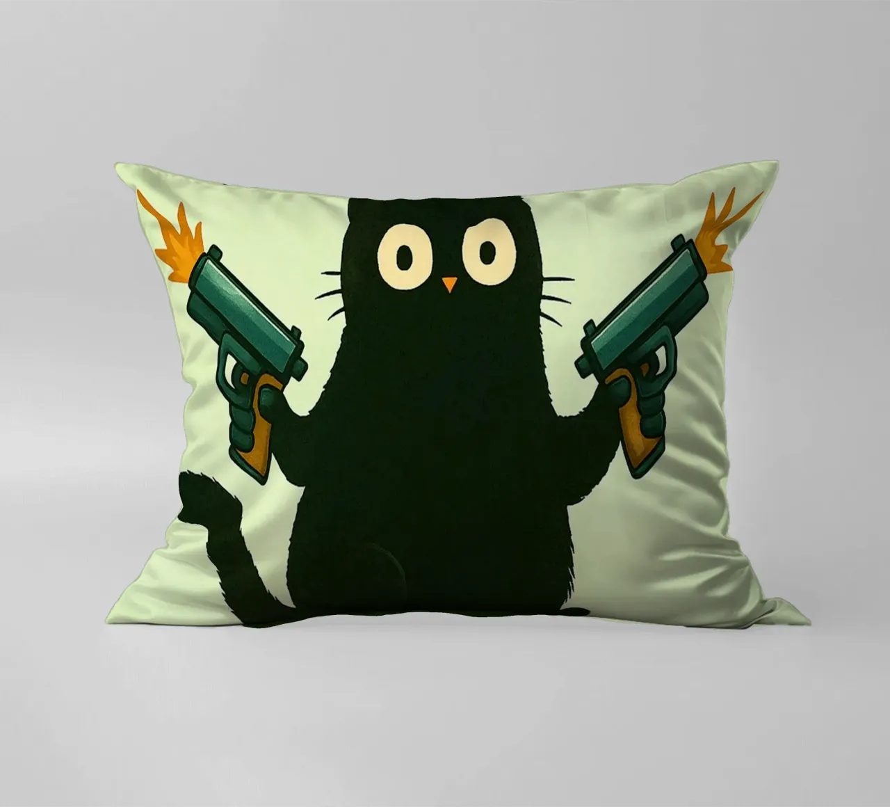 gatto pew pew madafakas cuscino da SADELA
