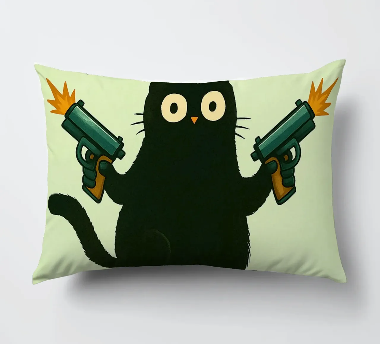 gatto pew pew madafakas cuscino da SADELA