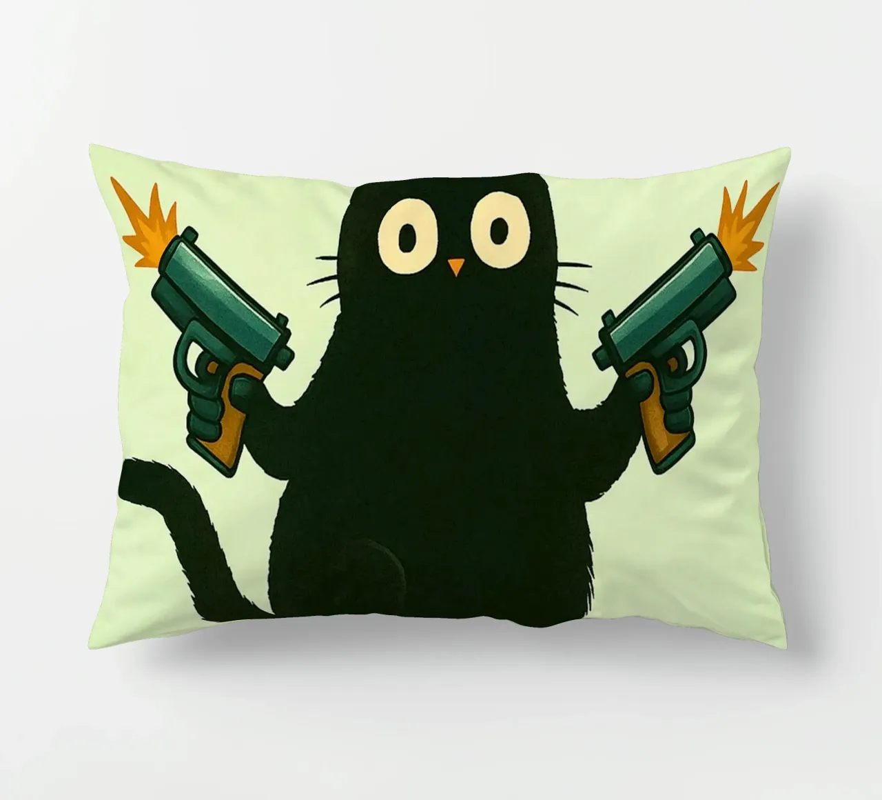 gatto pew pew madafakas cuscino da SADELA
