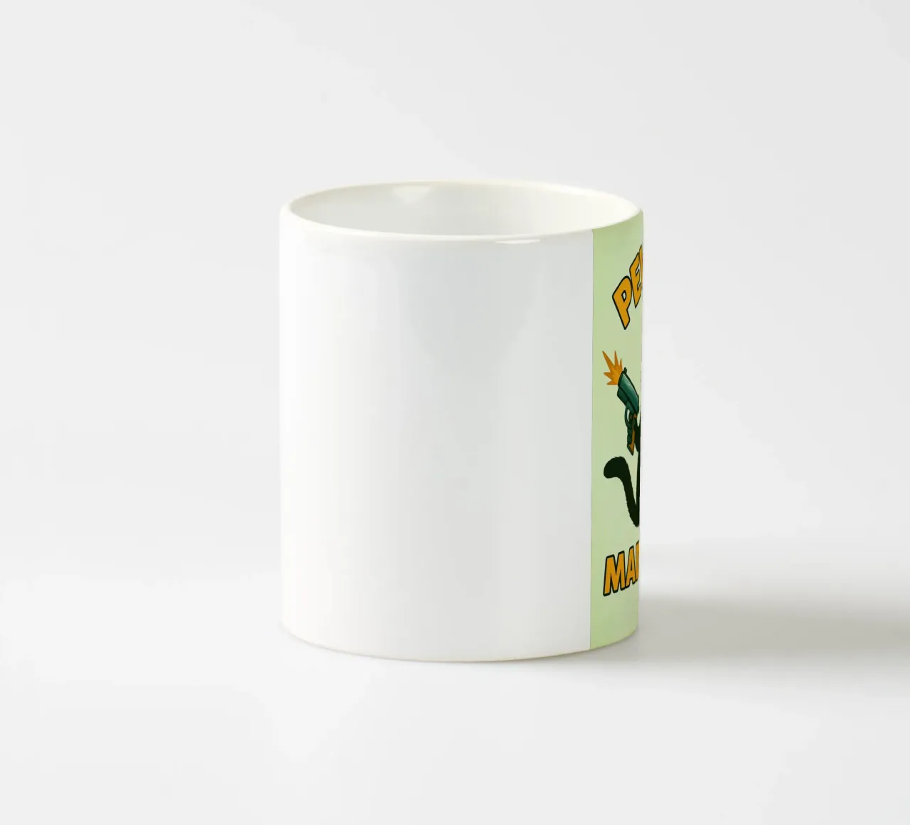 gatto pew pew madafakas tazza in ceramica da SADELA