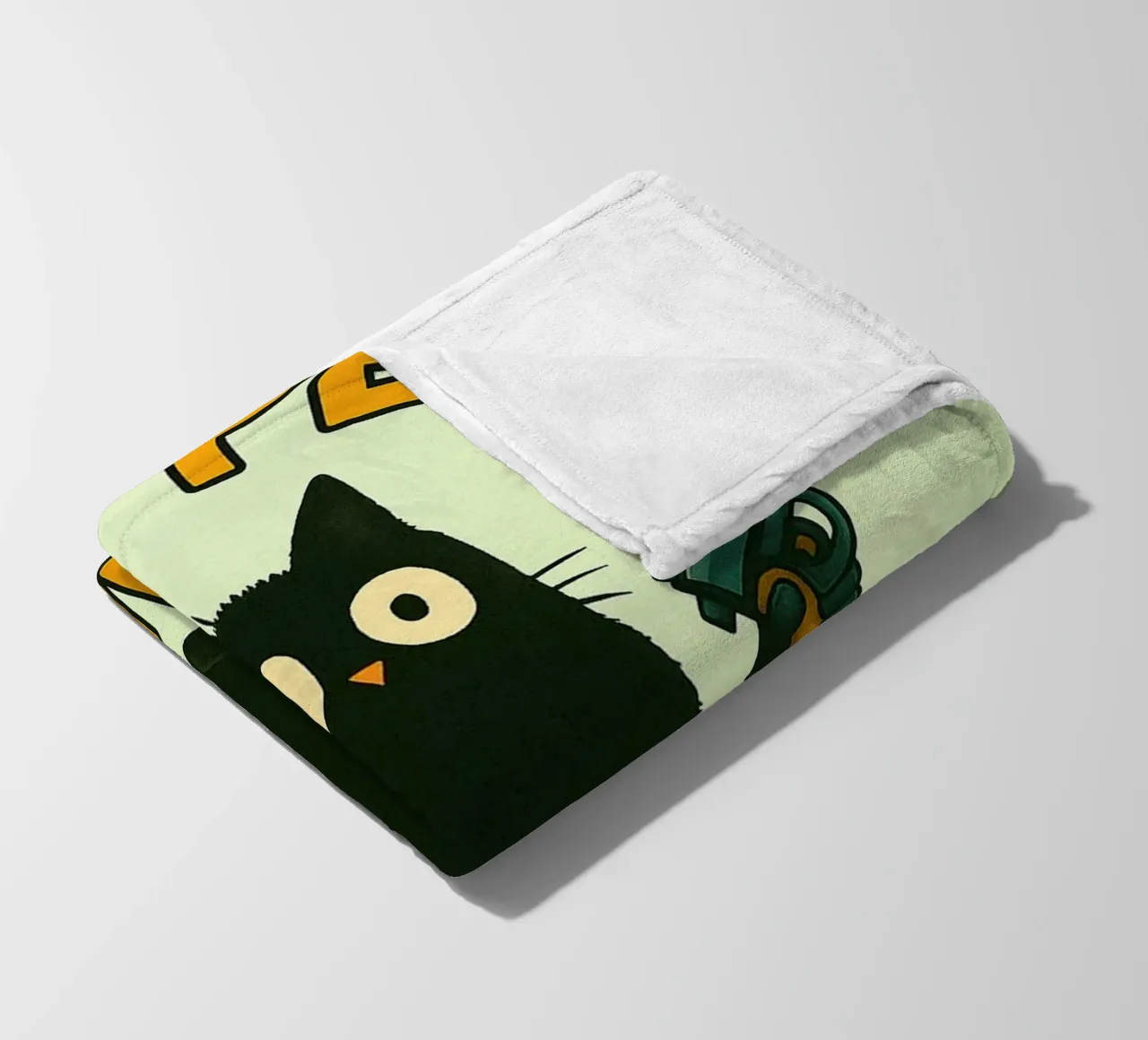 gatto pew pew madafakas coperta in pile da SADELA