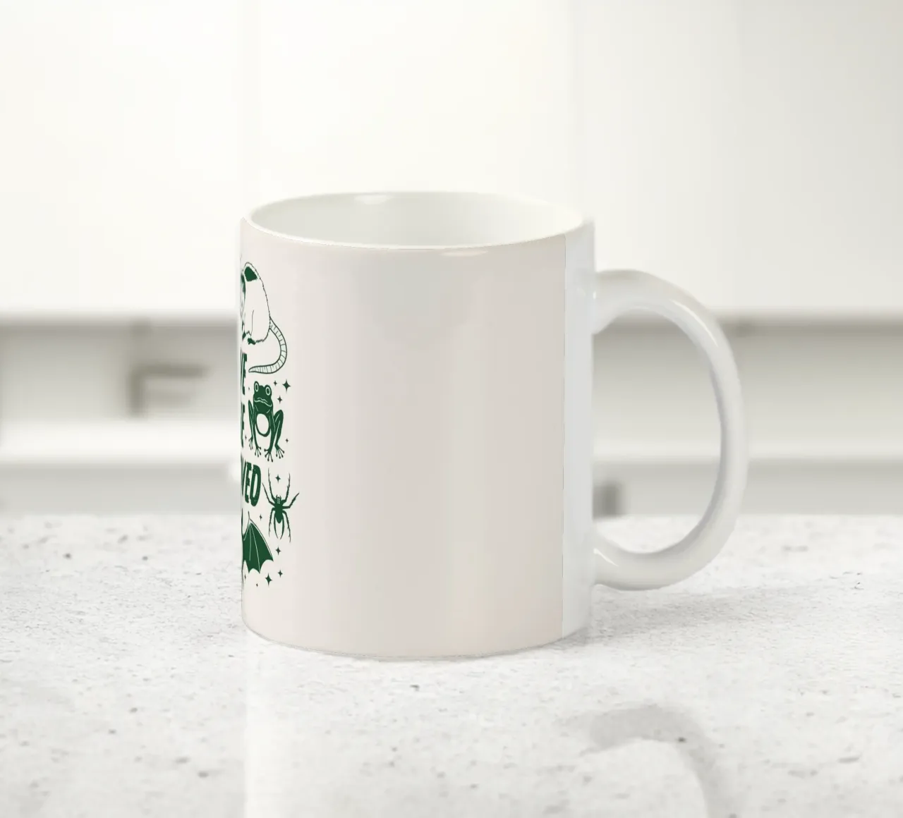 Amare chi non è amato tazza in ceramica da Eco Rebel Creative
