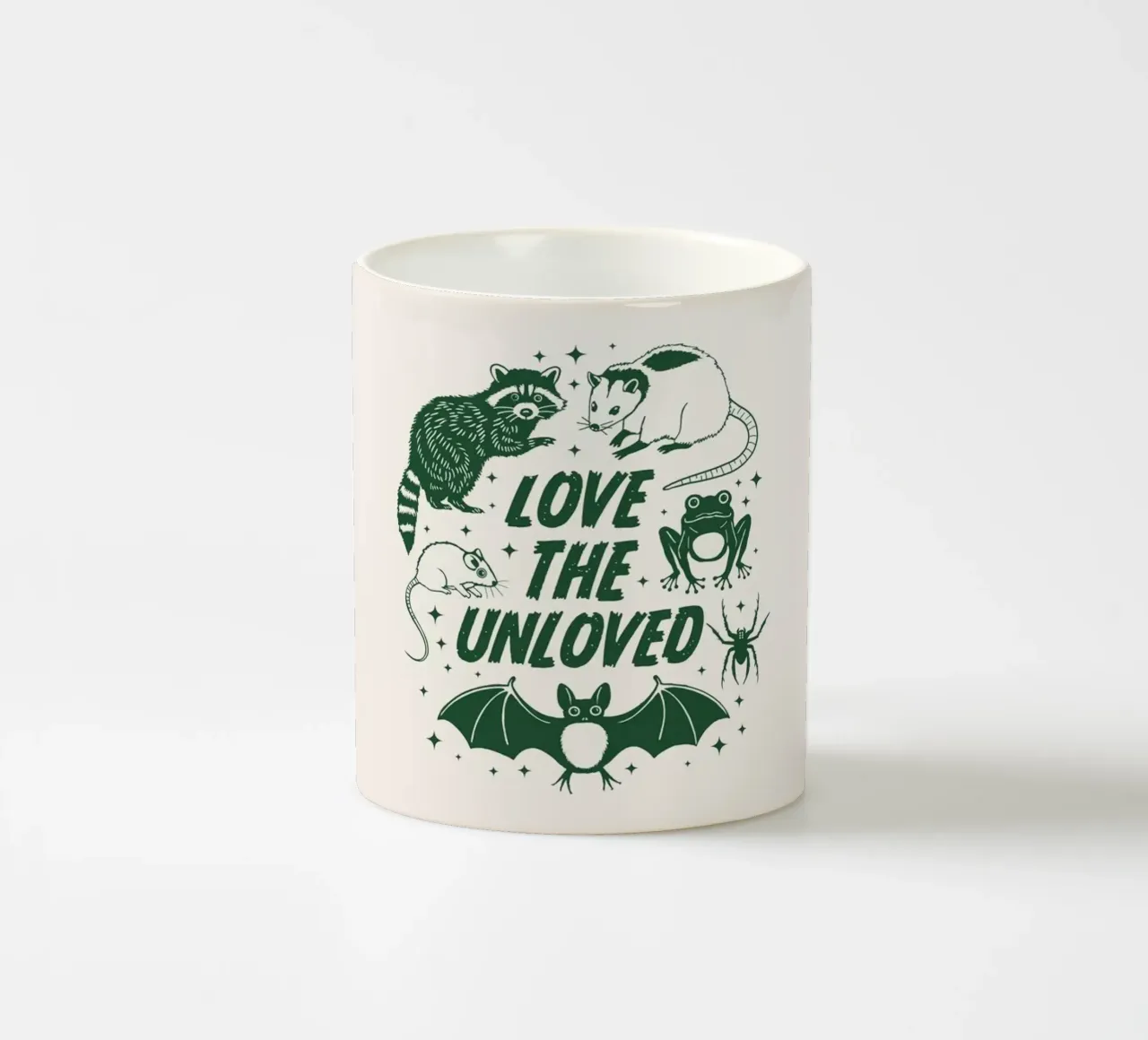 Amare chi non è amato tazza in ceramica da Eco Rebel Creative