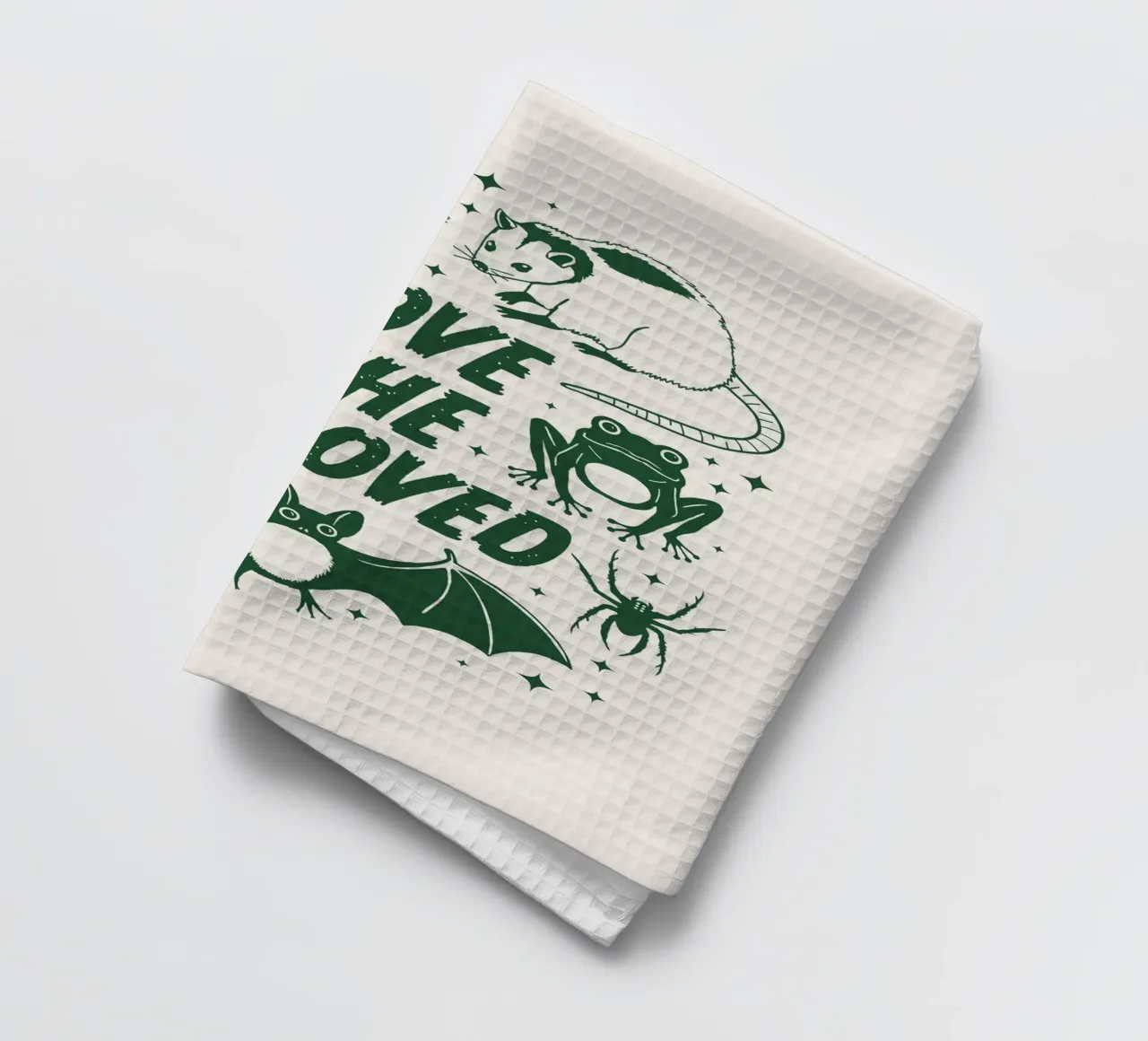 Amare chi non è amato canovaccio da cucina da Eco Rebel Creative