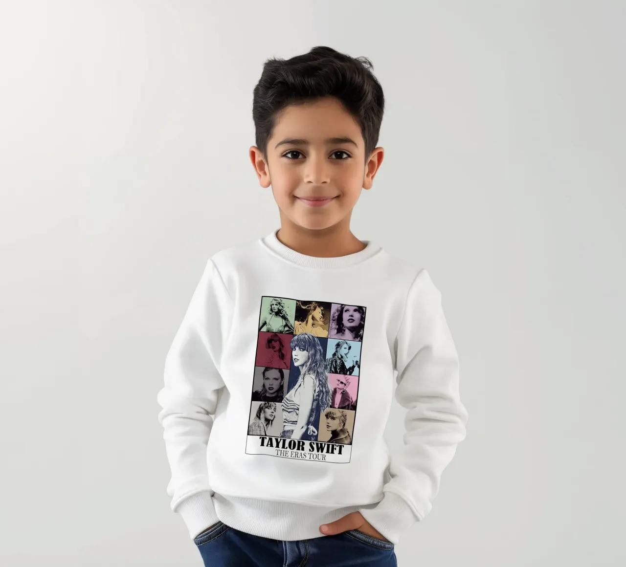 Póster The Eras Tour Vibes sudadera para niño de dfgtfdt
