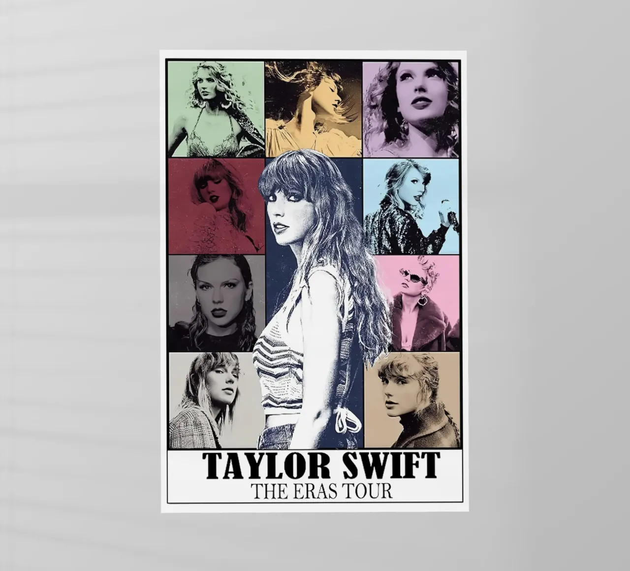 Póster The Eras Tour Vibes lámina retroiluminada de dfgtfdt