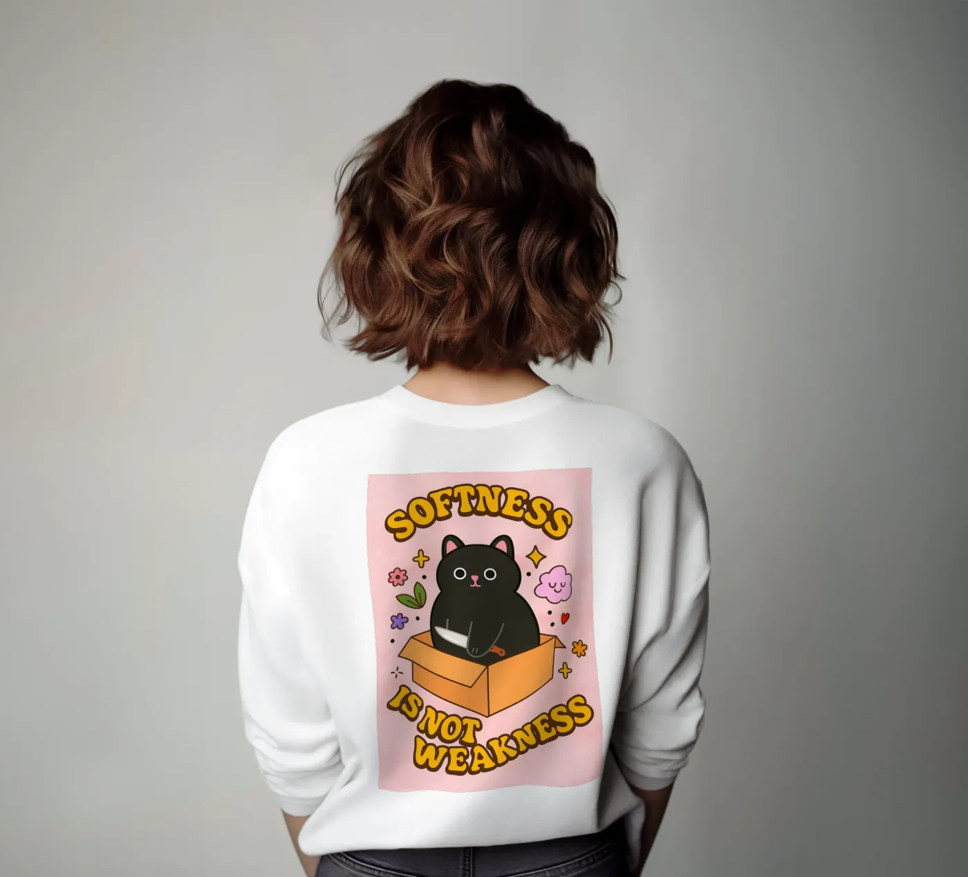 La morbidezza non è debolezza felpa da SADELA