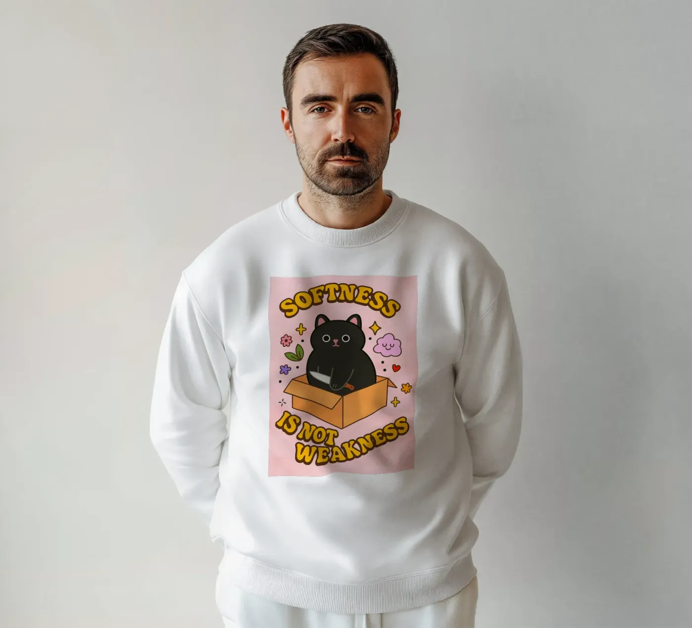 La morbidezza non è debolezza felpa da SADELA