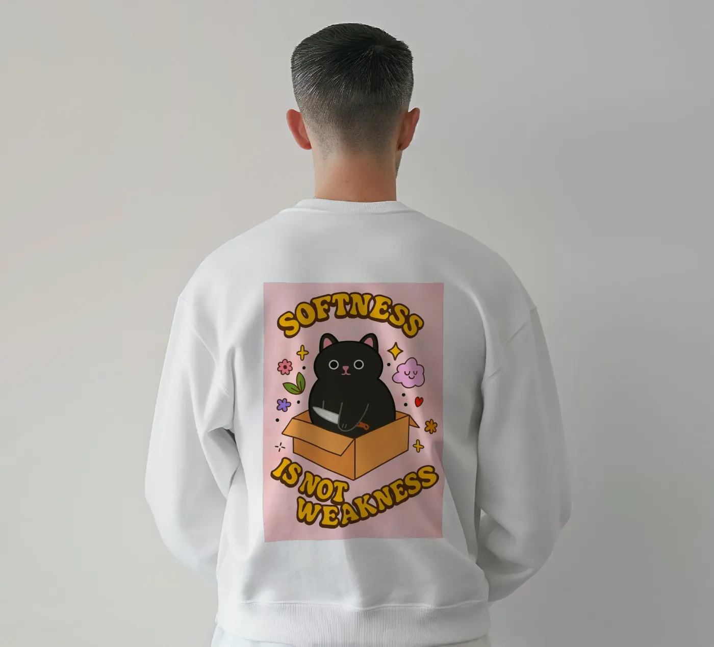 La morbidezza non è debolezza felpa da SADELA