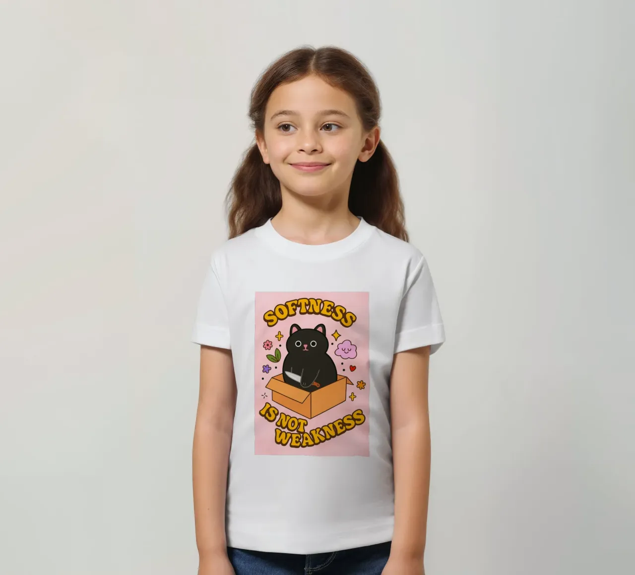 La morbidezza non è debolezza t-shirt bambini da SADELA