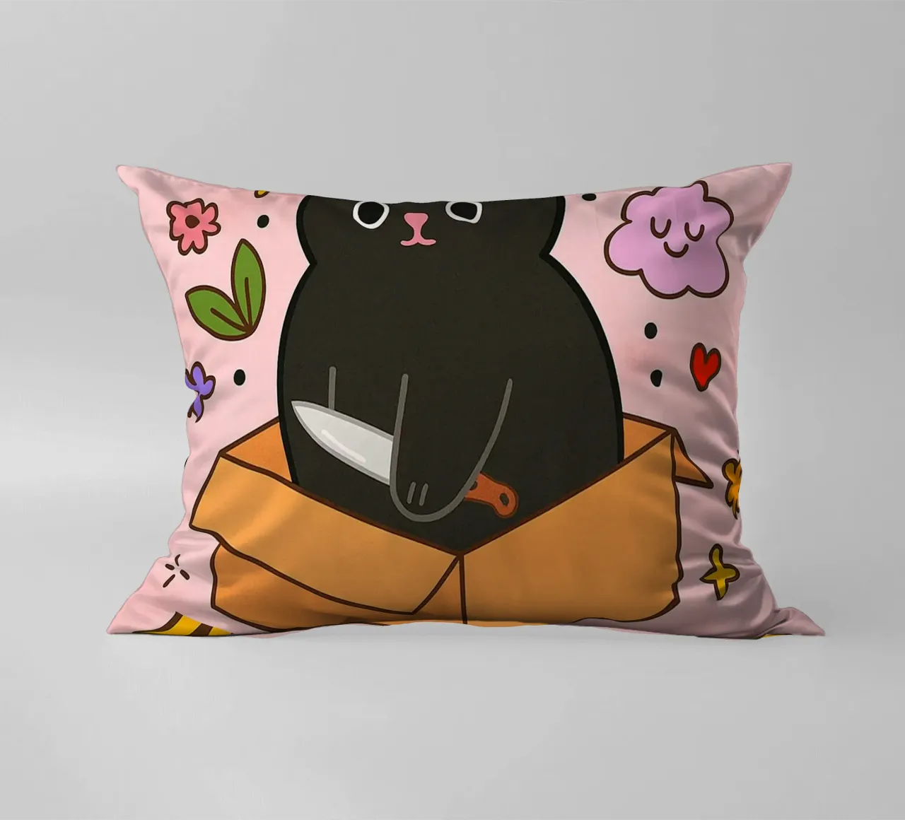 softness is not weakness decorative cushion by SADELA