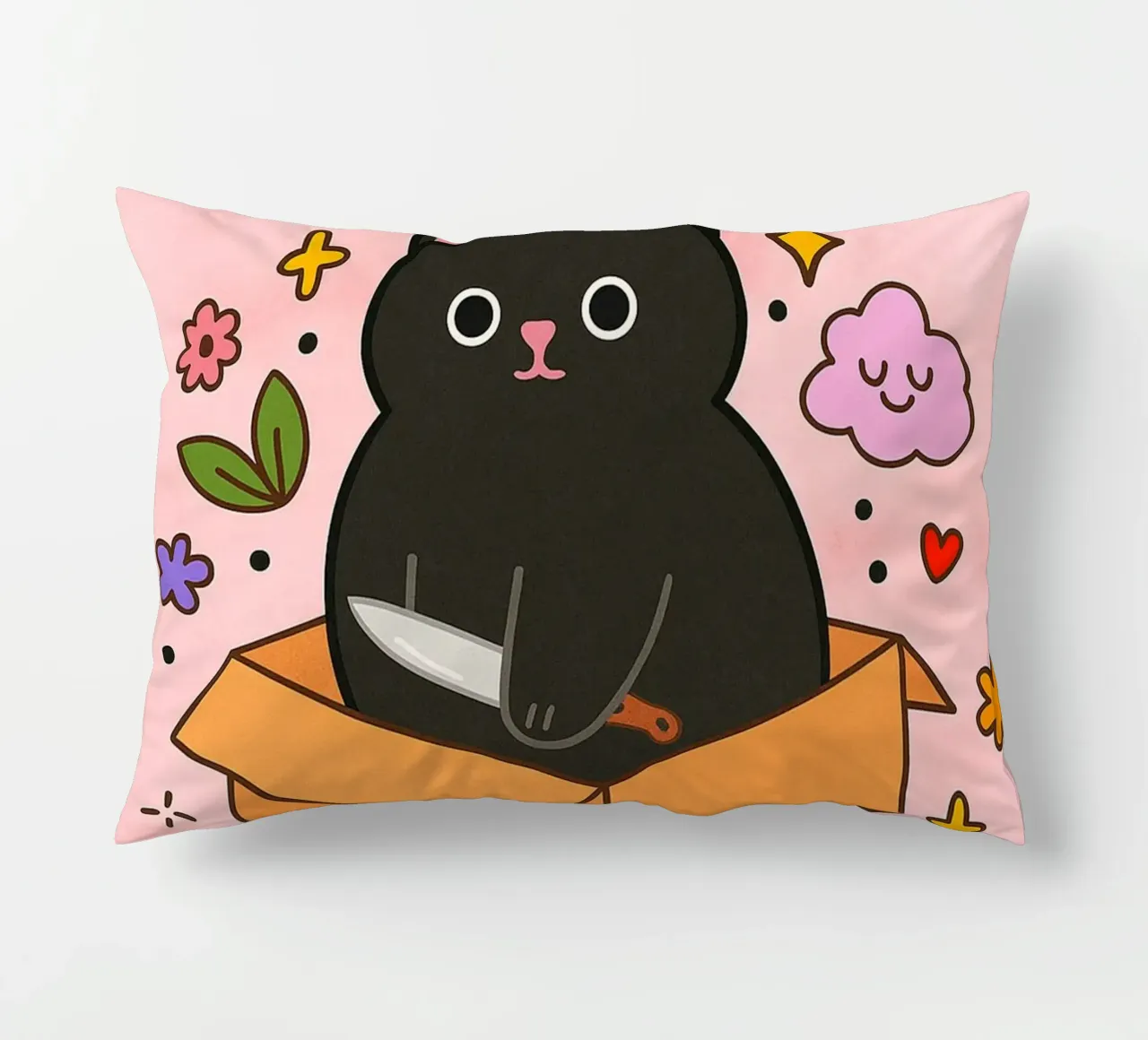 softness is not weakness decorative cushion by SADELA