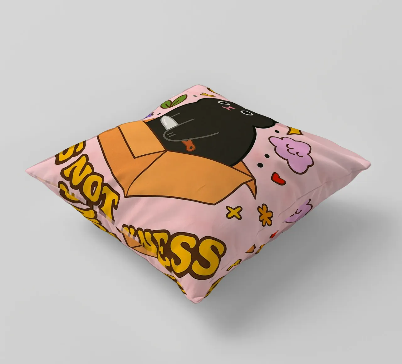 softness is not weakness decorative cushion by SADELA