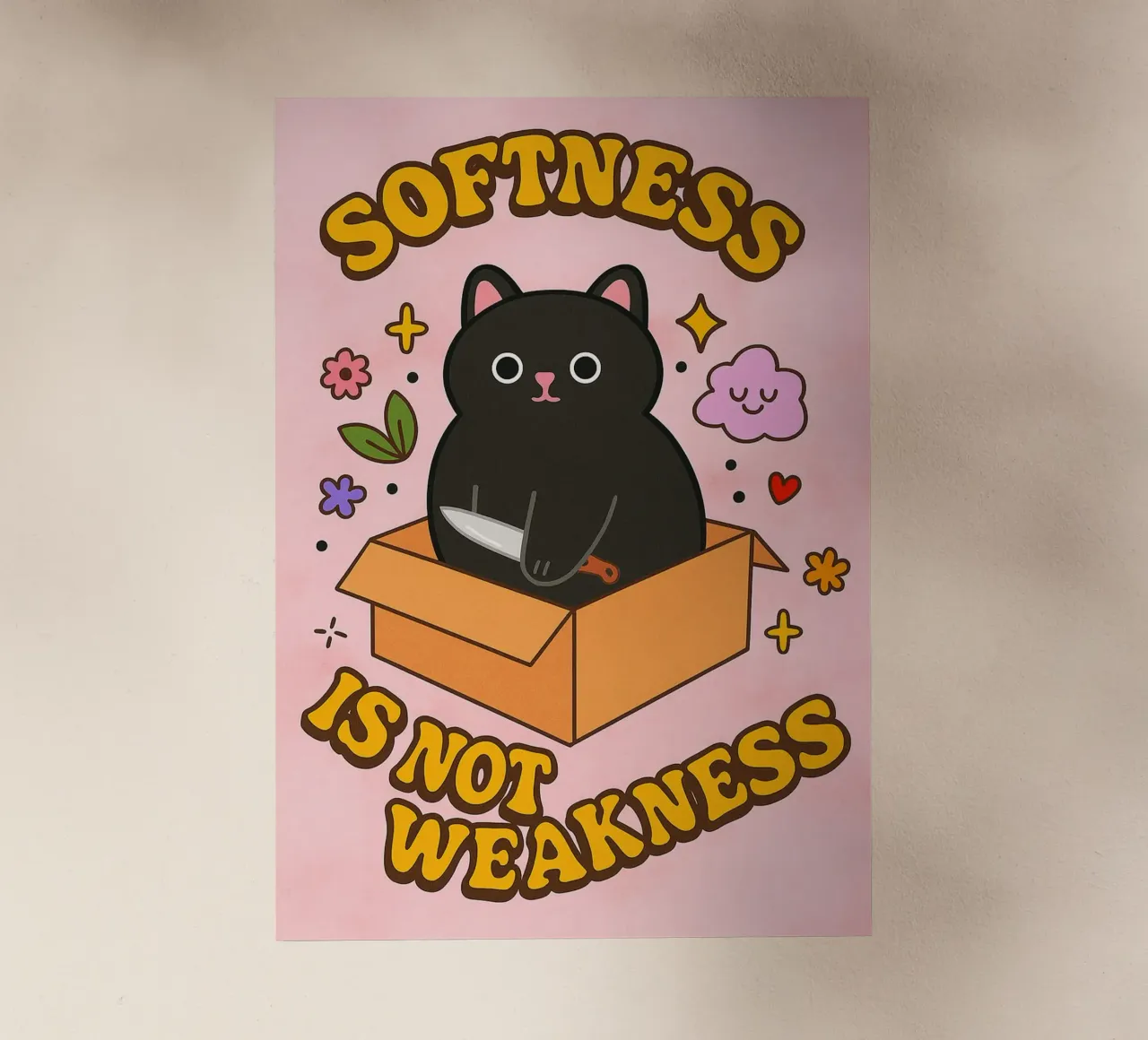 La morbidezza non è debolezza pellicola backlit da SADELA