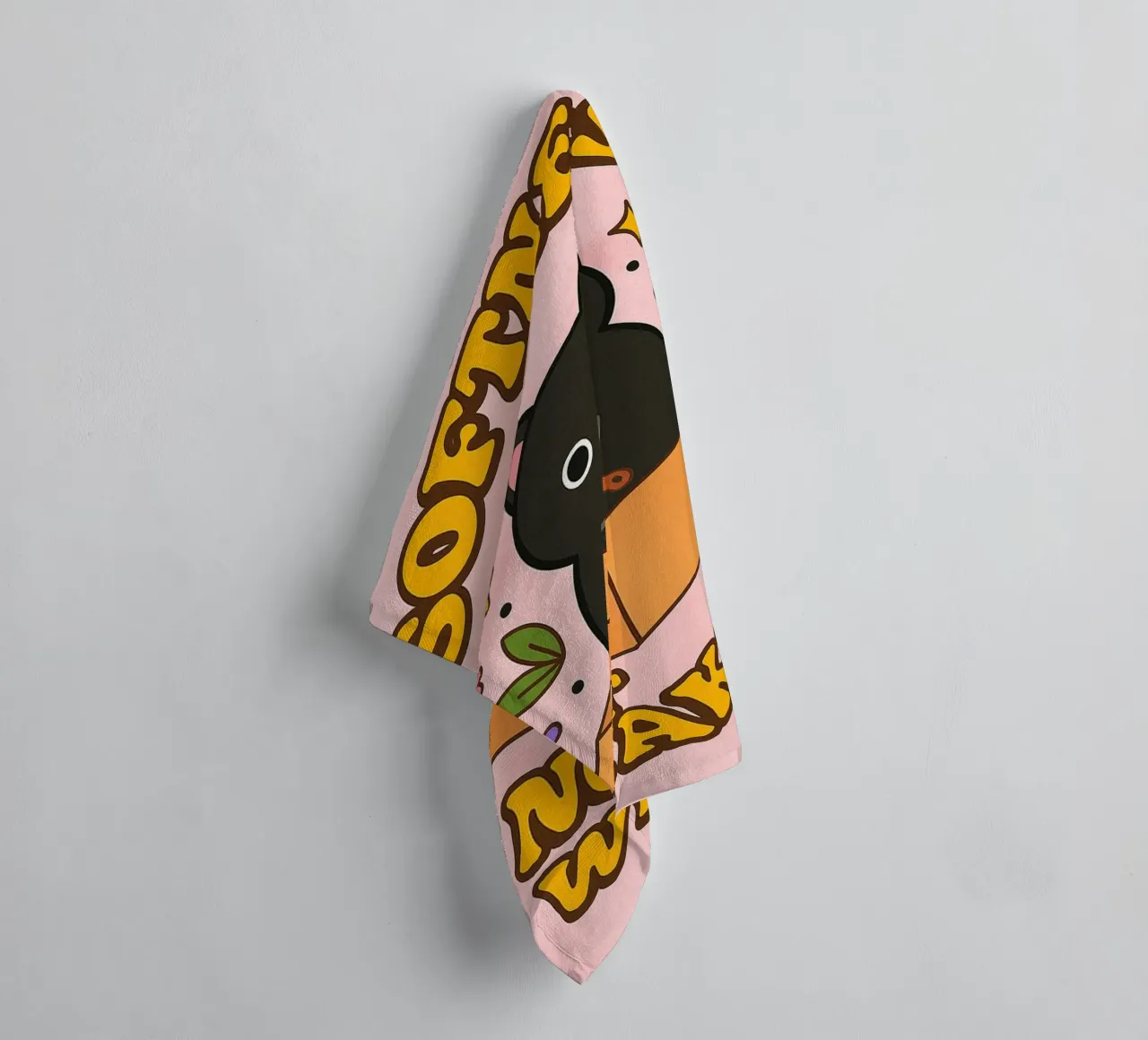 softness is not weakness towel by SADELA