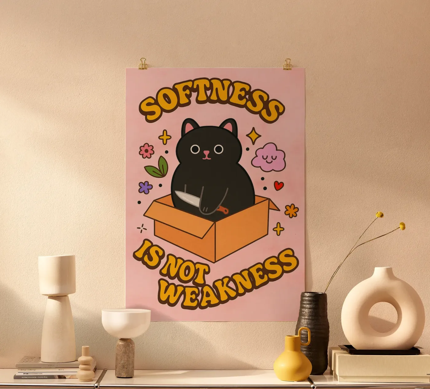 La douceur n'est pas une faiblesse poster de SADELA