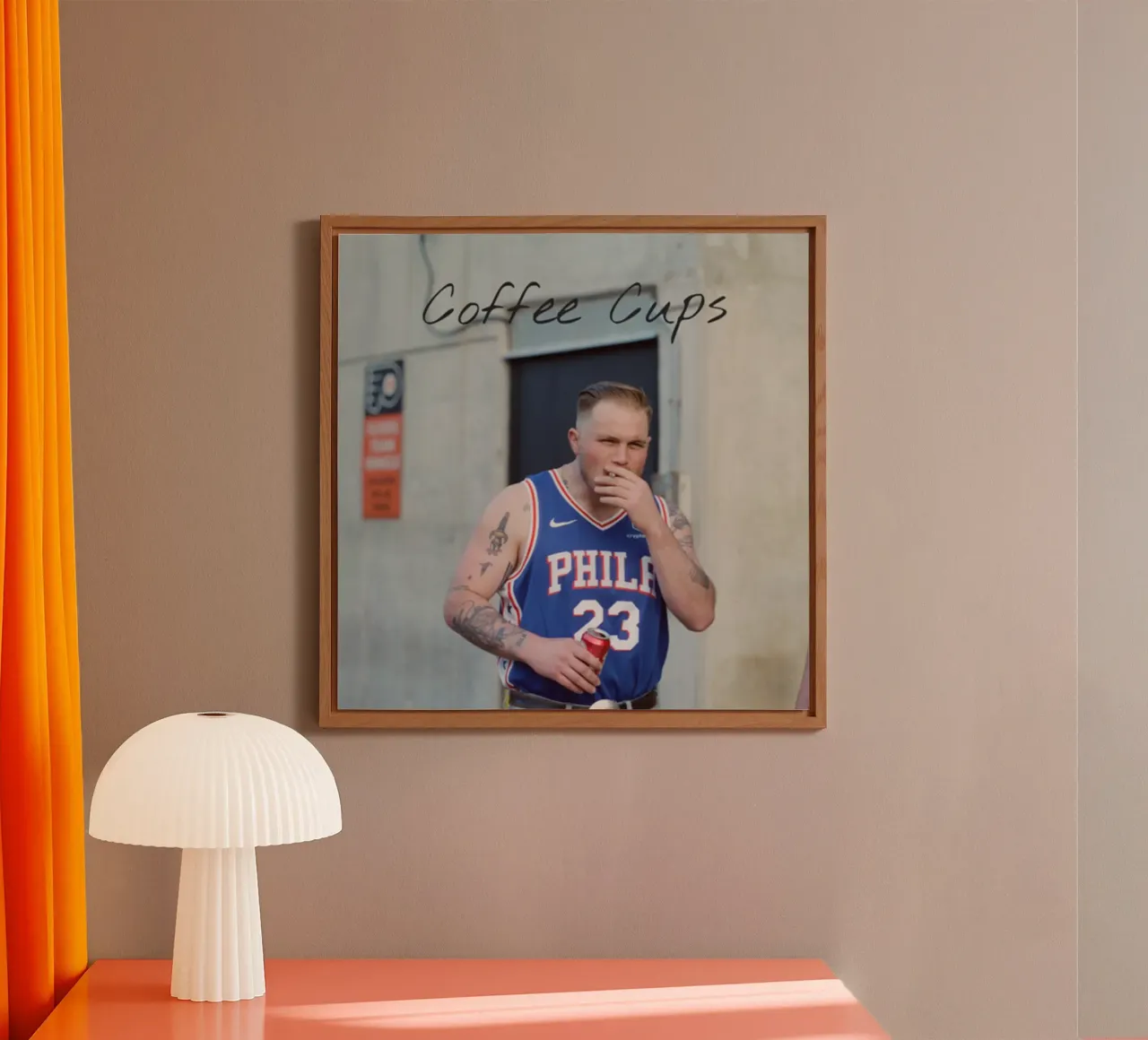 Zach Bryan alluminio dibond da esoygeboys