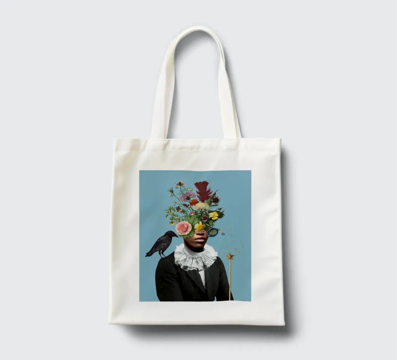Collageri - Enchentress borsa in juta da The Artcircle