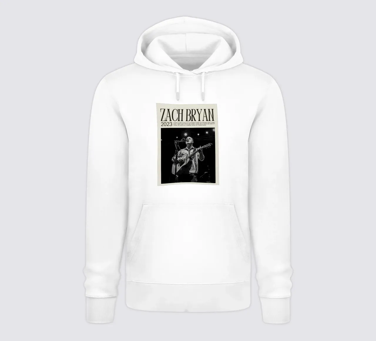 Zach Bryan sudadera con capucha de esoygeboys