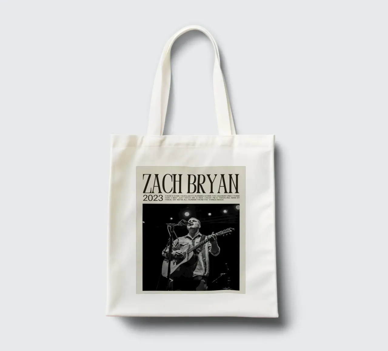Zach Bryan borsa in juta da esoygeboys