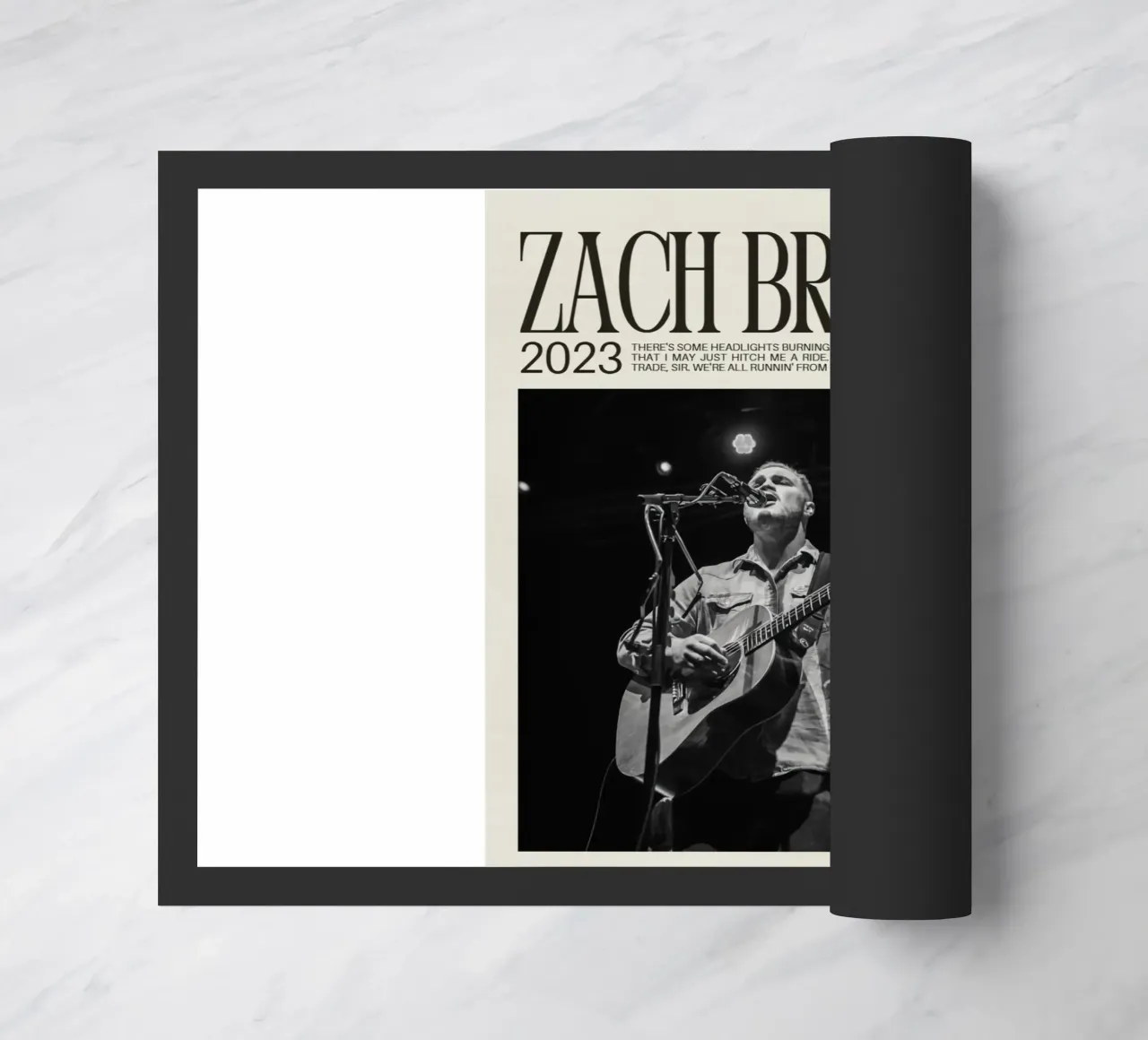 Zach Bryan felpudo de esoygeboys