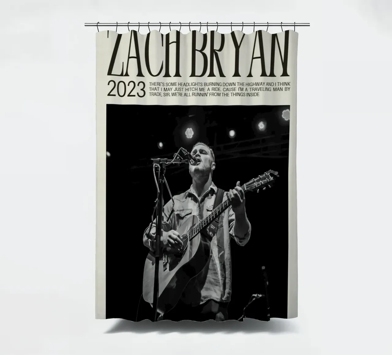 Zach Bryan tenda da doccia da esoygeboys
