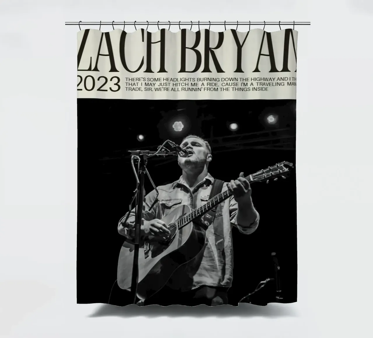Zach Bryan tenda da doccia da esoygeboys