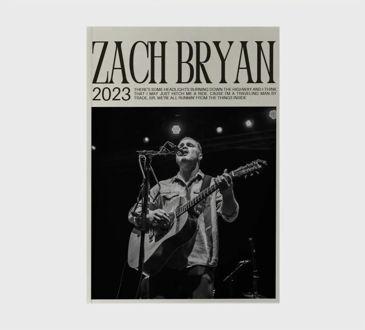Zach Bryan notebook by esoygeboys