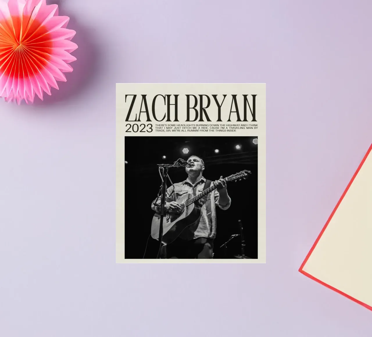 Zach Bryan adesivo da esoygeboys
