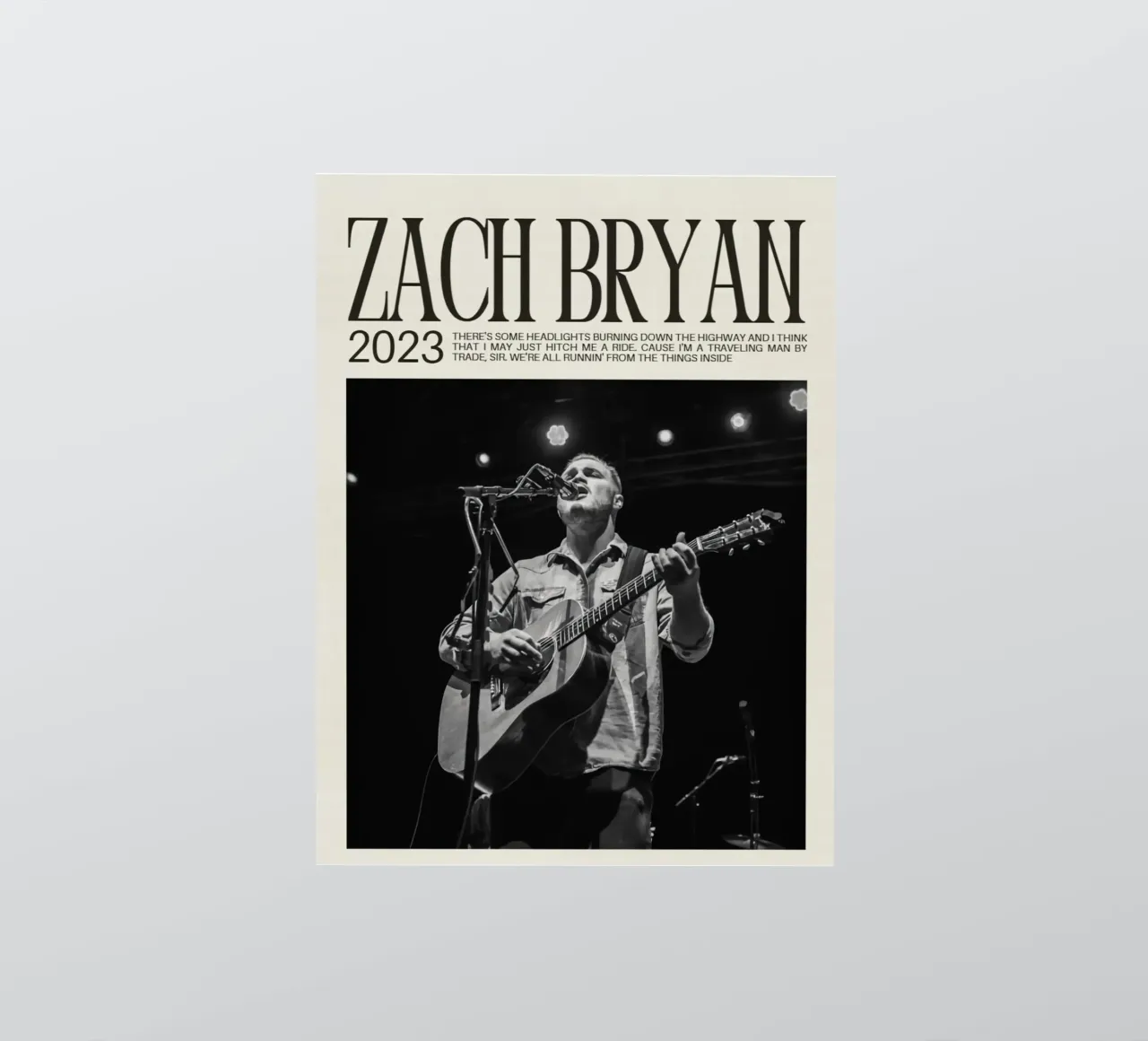 Zach Bryan adesivo da esoygeboys