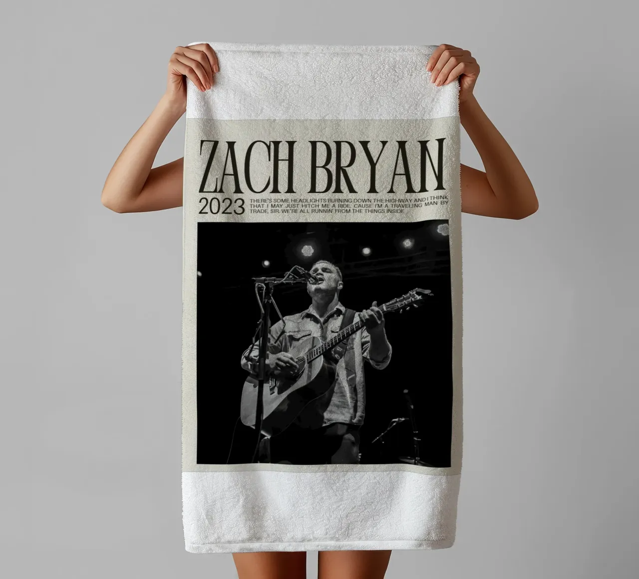 Zach Bryan Handtuch von esoygeboys