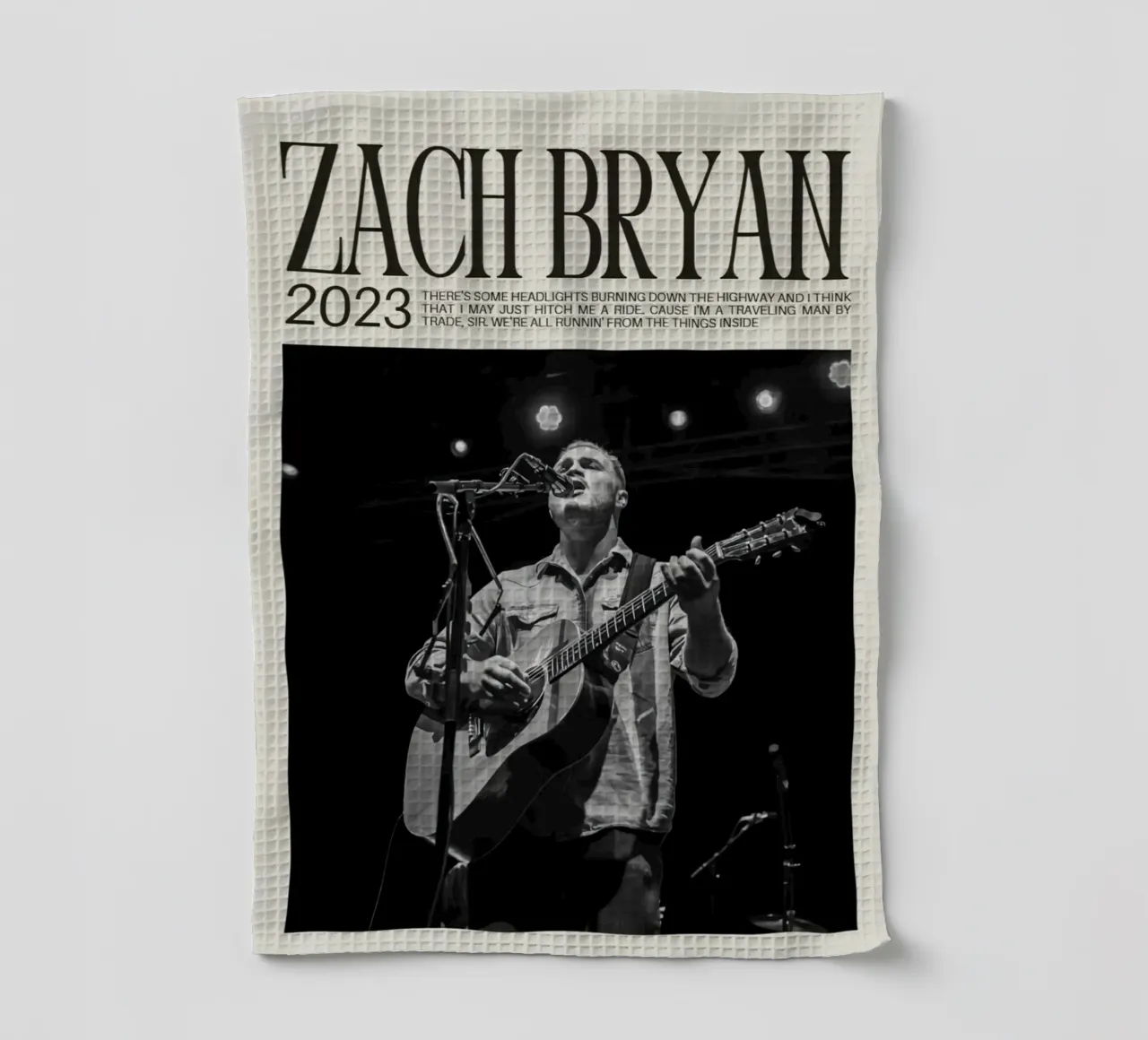 Zach Bryan torchon de esoygeboys