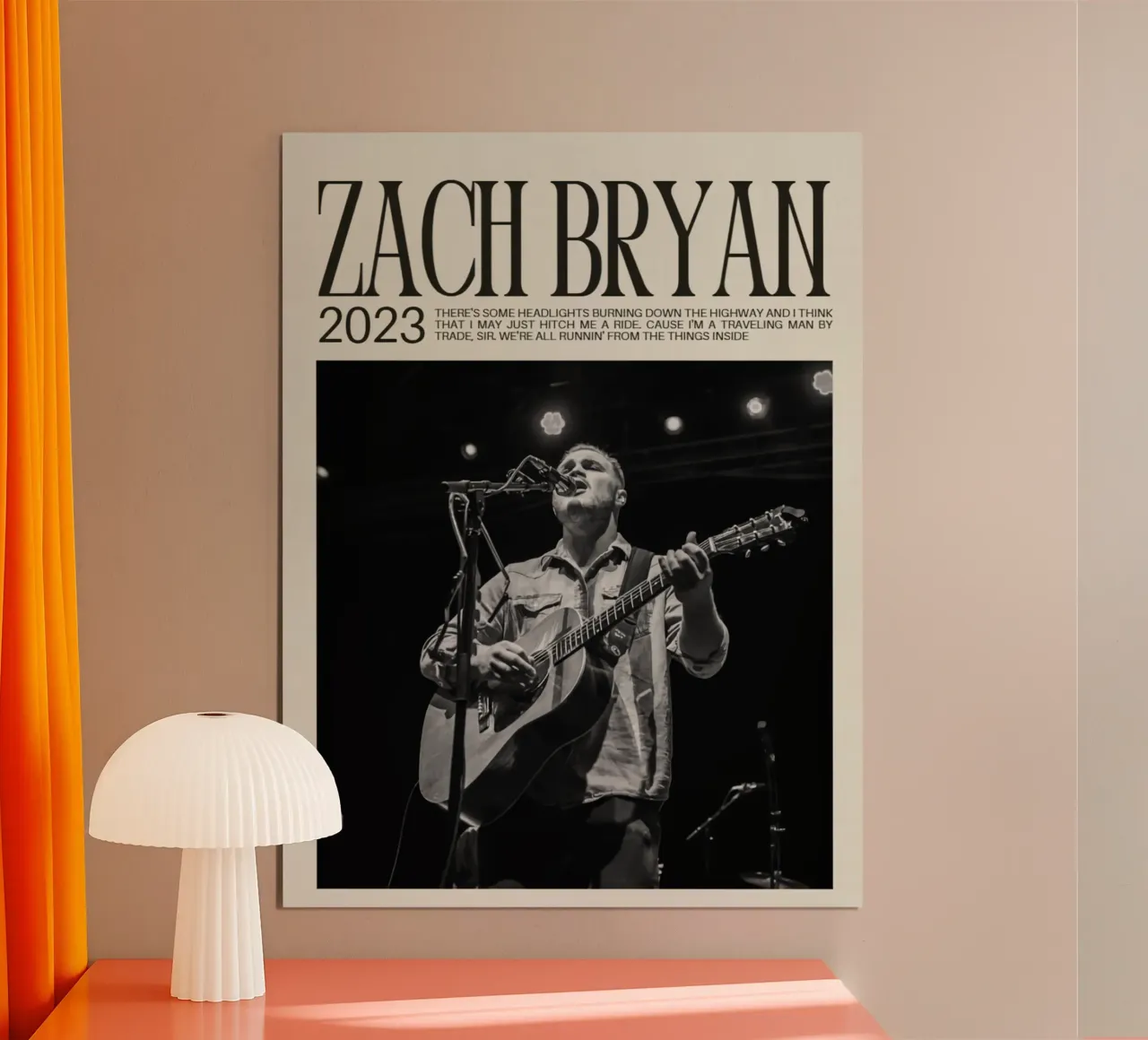 Zach Bryan carta hahnemühle da esoygeboys