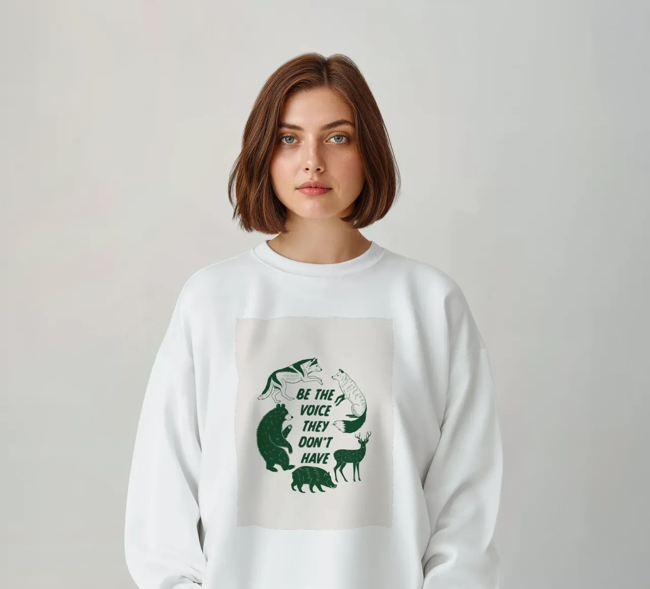 Sii la voce felpa da Eco Rebel Creative