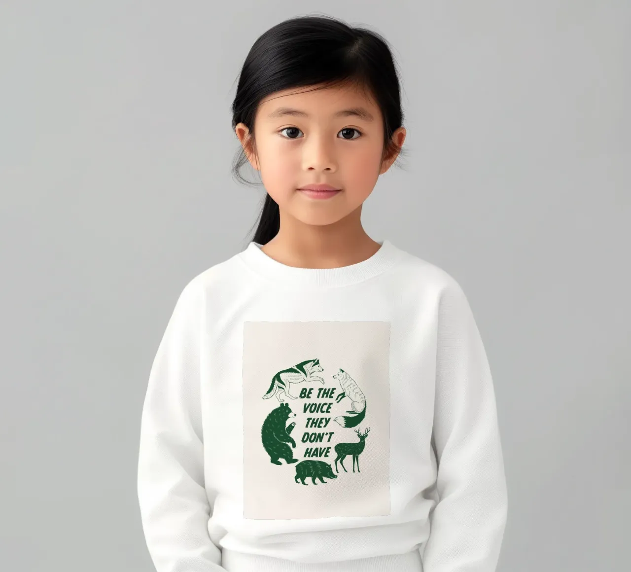 Sii la voce felpa bambino da Eco Rebel Creative