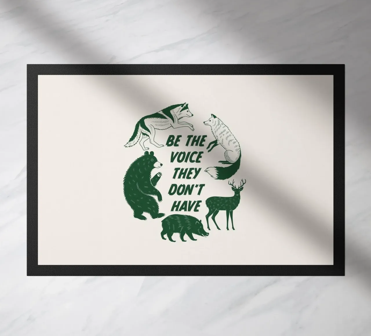 Wees de stem deurmat van Eco Rebel Creative