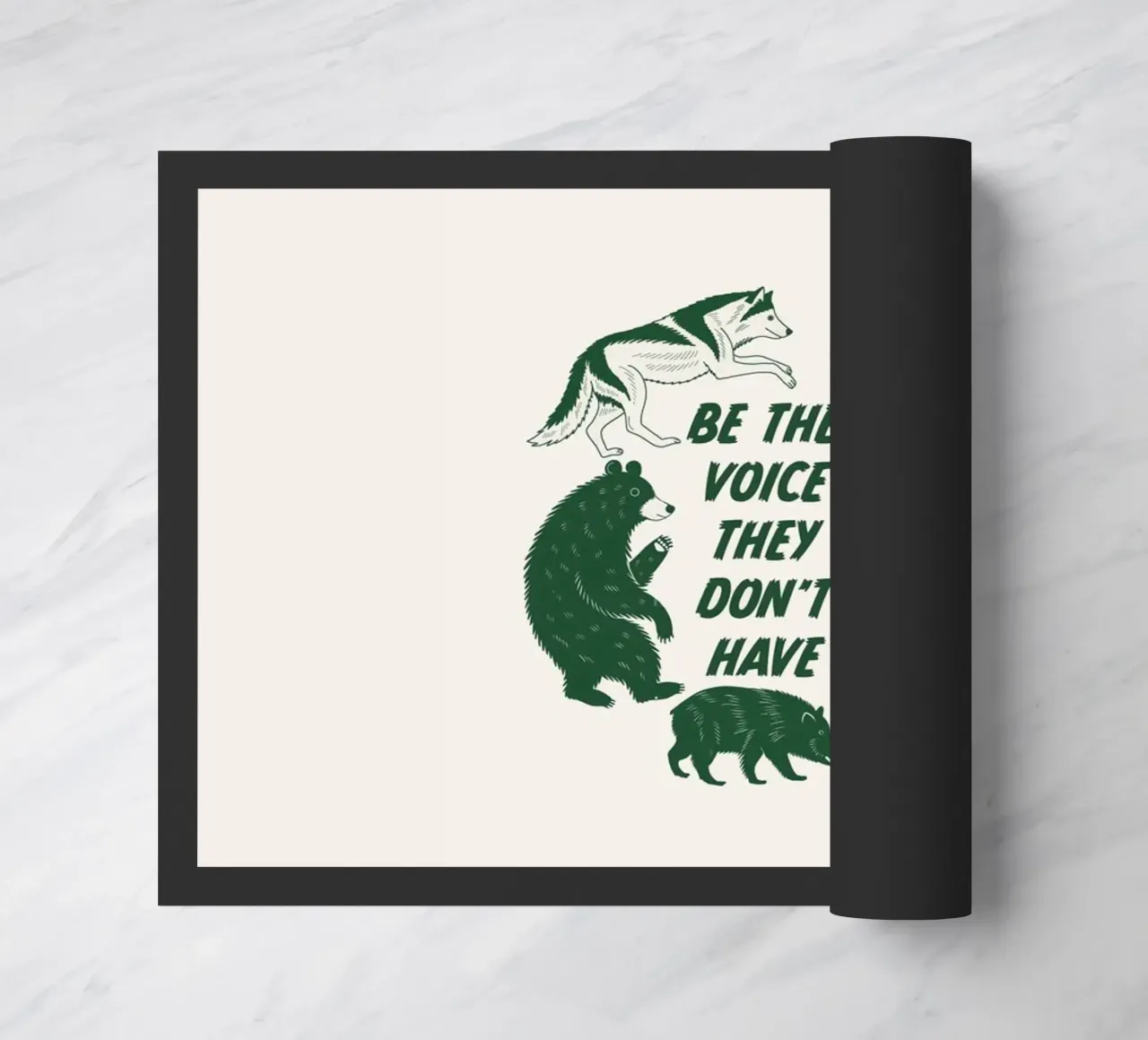 Wees de stem deurmat van Eco Rebel Creative