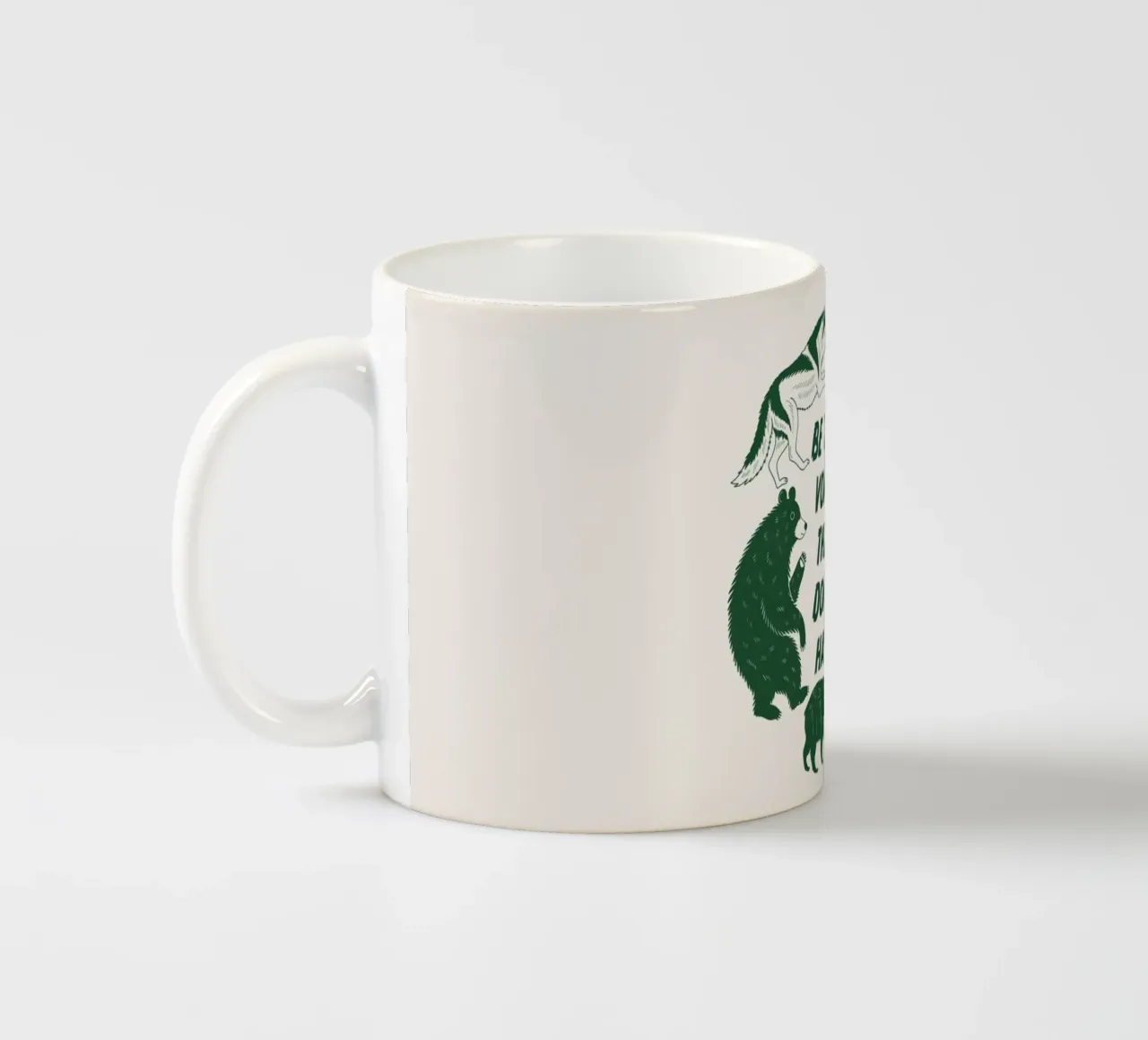Sii la voce tazza in ceramica da Eco Rebel Creative
