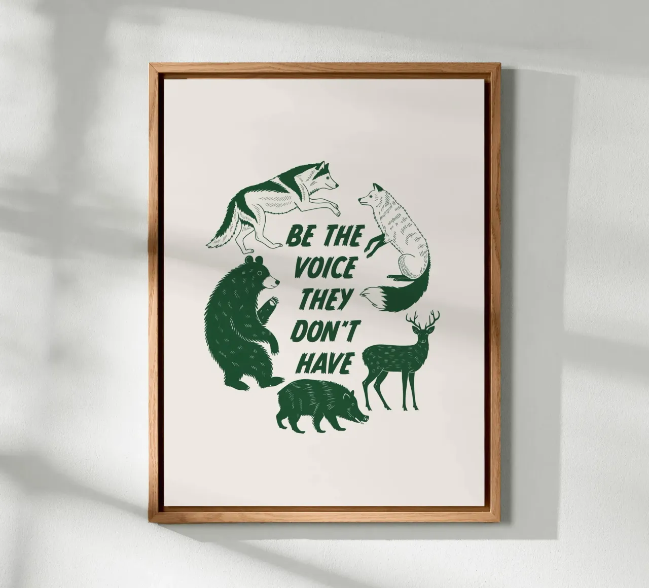 Sii la voce alluminio dibond da Eco Rebel Creative