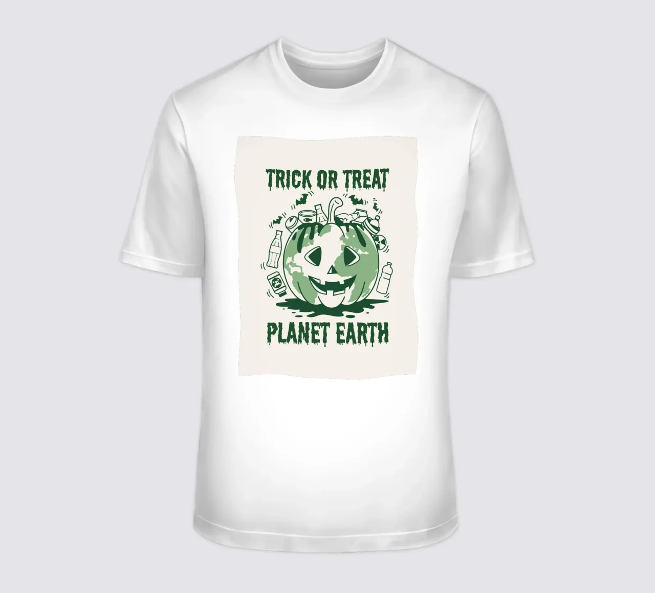 Süßes oder Saures - Planet Erde T-Shirt von Eco Rebel Creative