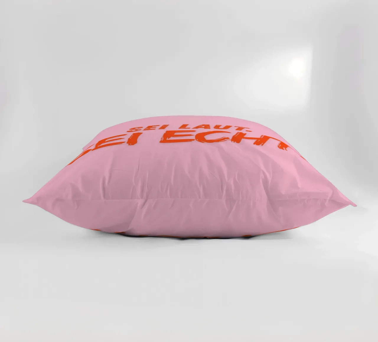 Sei laut. Sei echt. cuscino da DigiWunderwerk