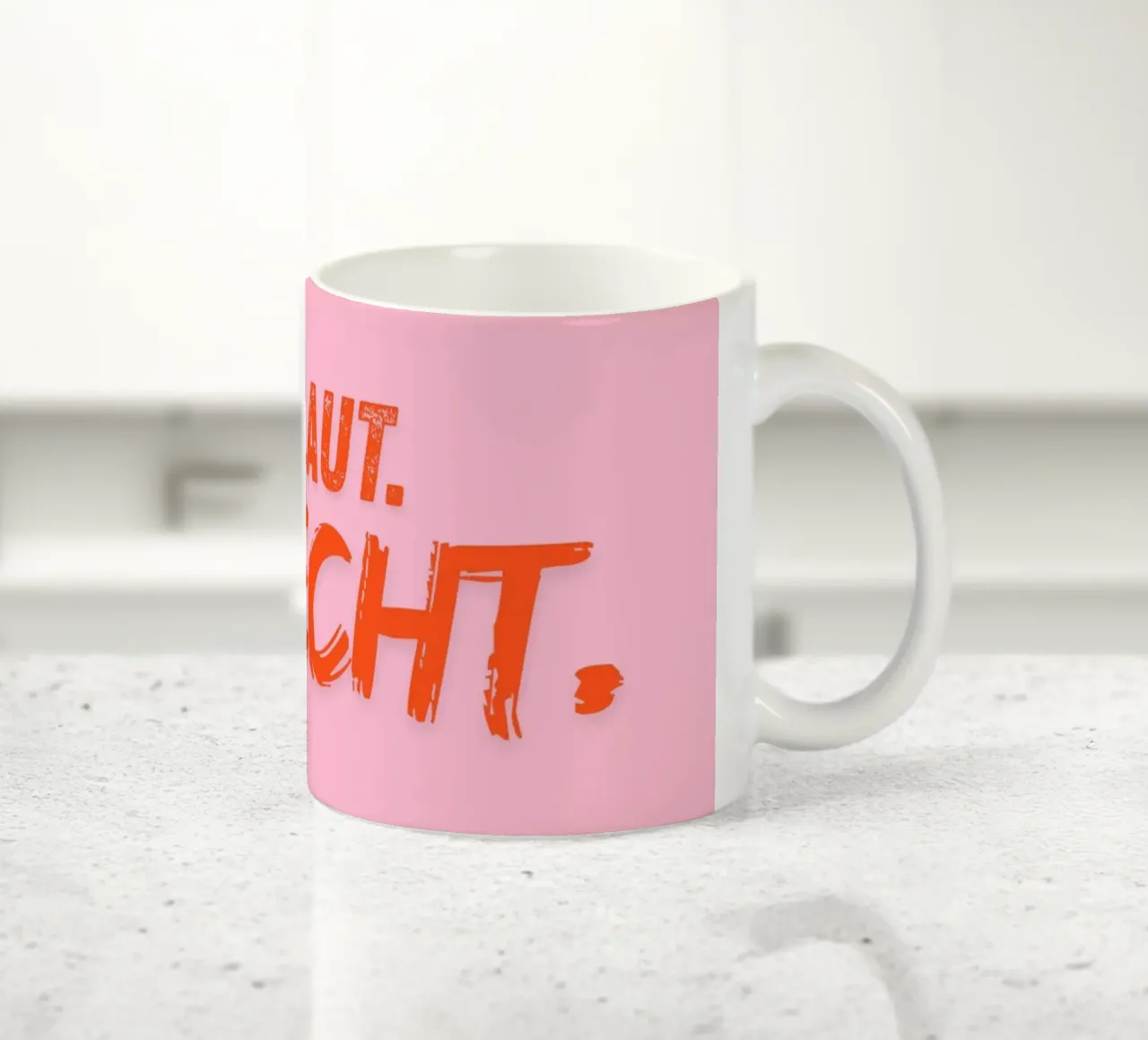 Sei laut. Sei echt. tazza in ceramica da DigiWunderwerk