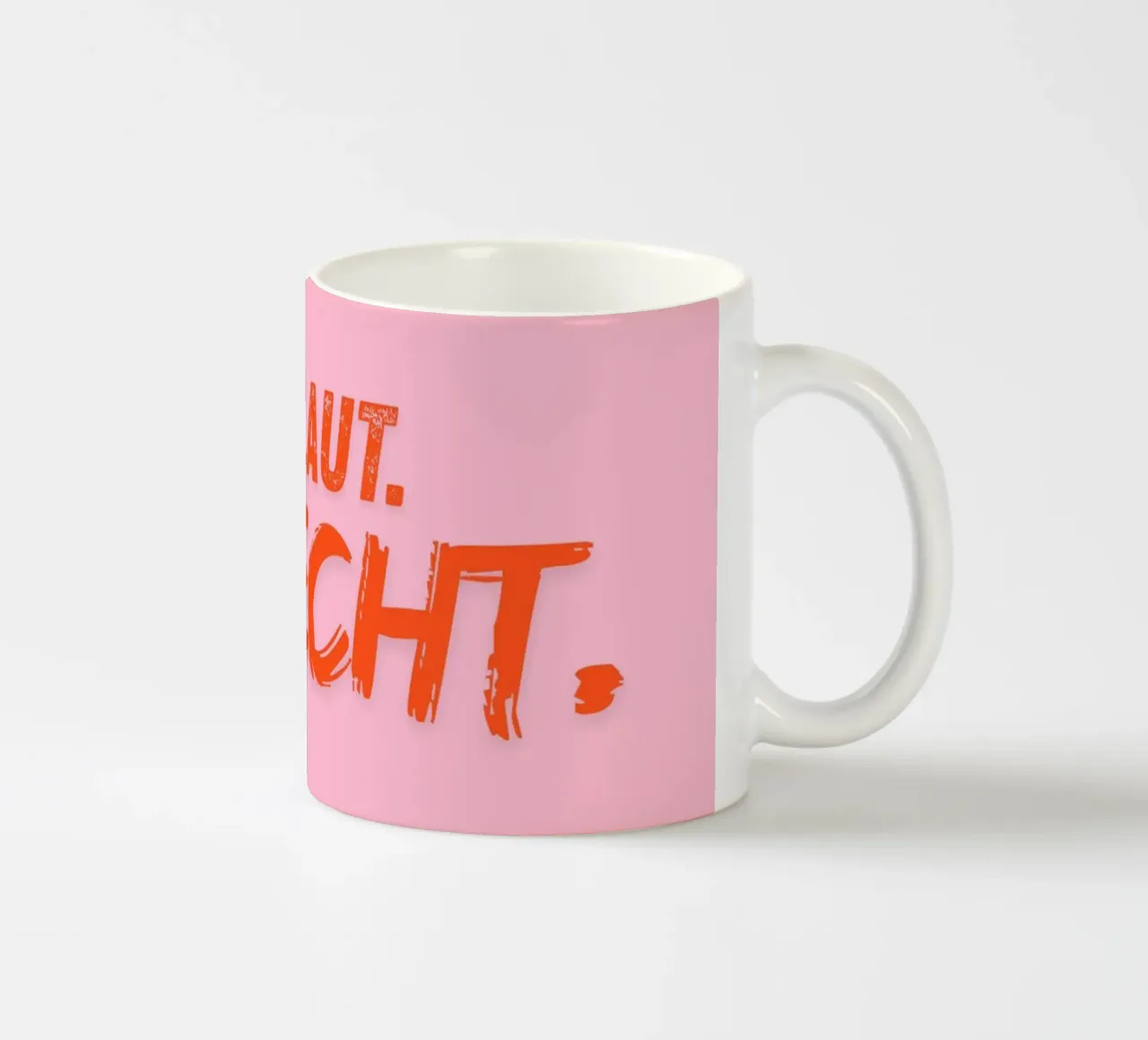 Sei laut. Sei echt. tazza in ceramica da DigiWunderwerk