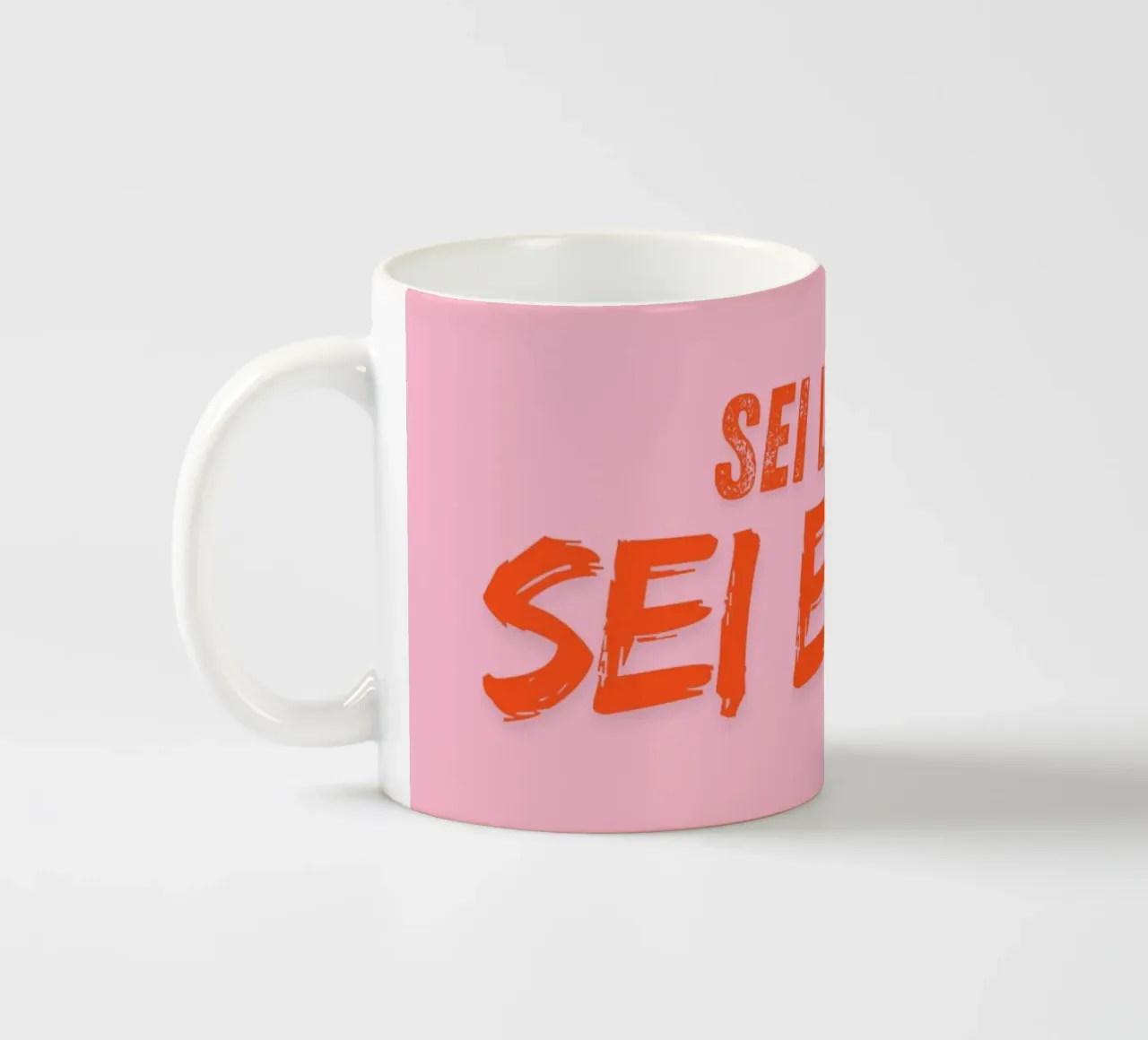Sei laut. Sei echt. tazza in ceramica da DigiWunderwerk