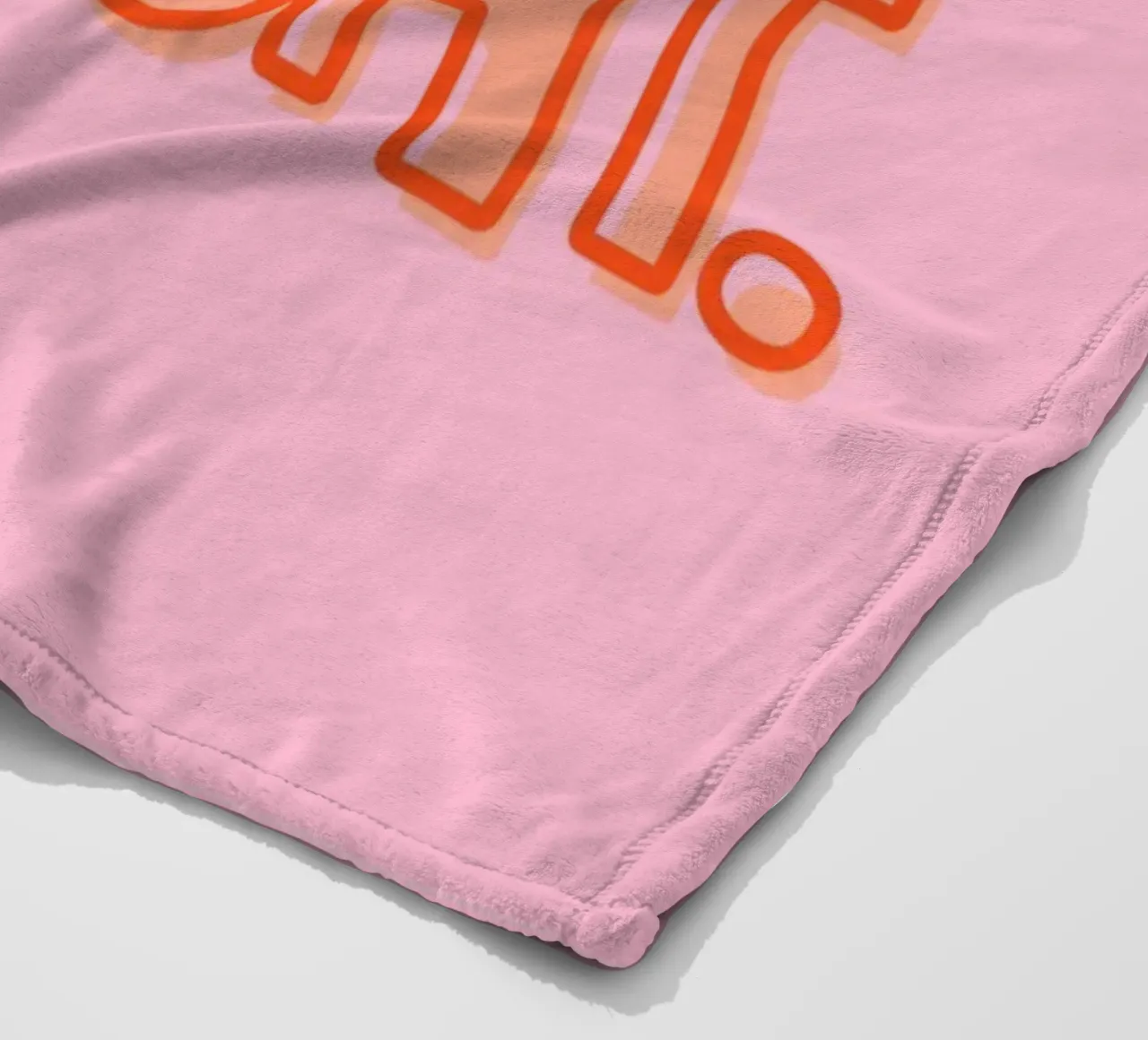 Sei laut. Sei echt. Fleecedecke von DigiWunderwerk