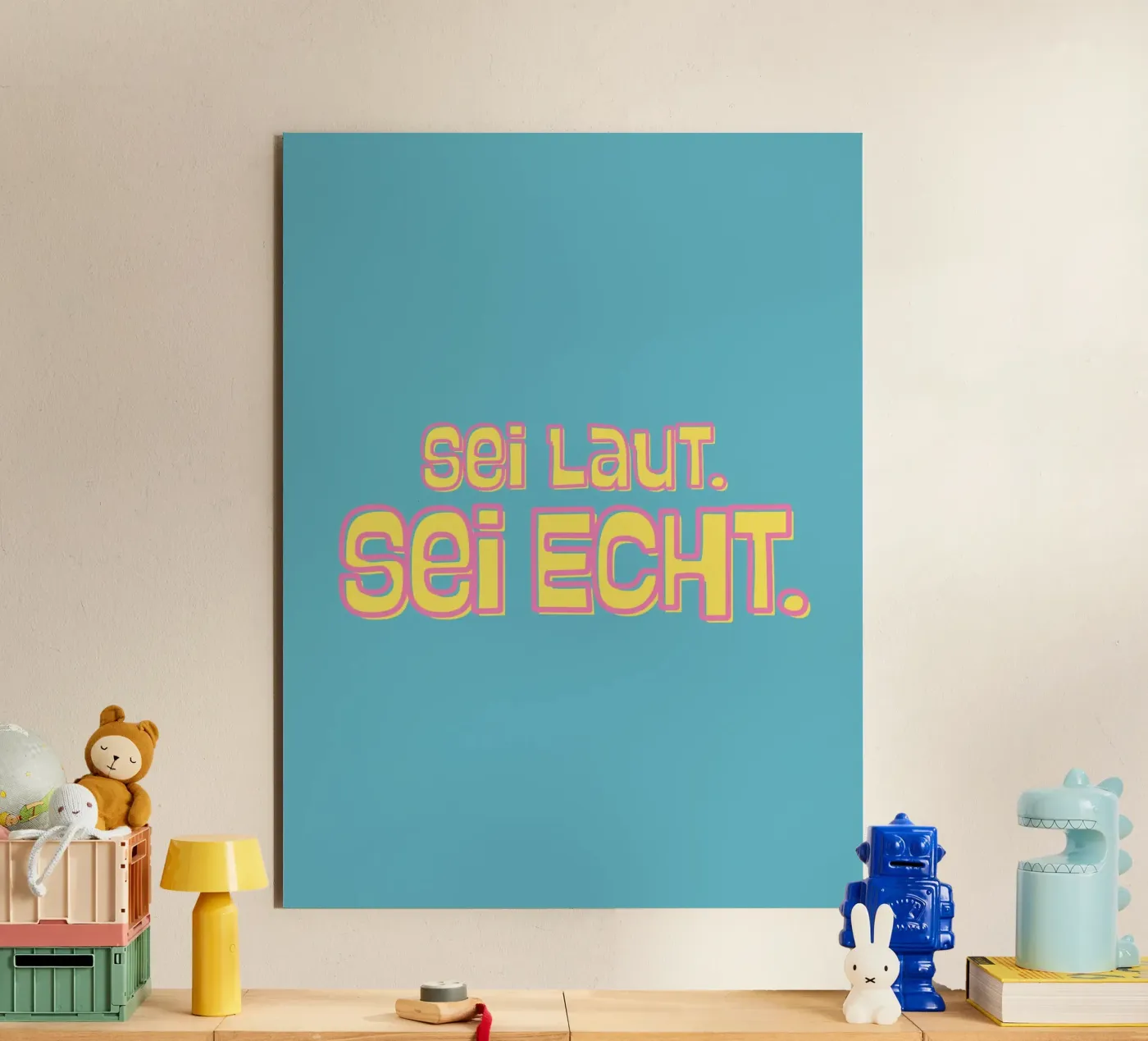 Sei laut. Sei echt. pannello forex da DigiWunderwerk