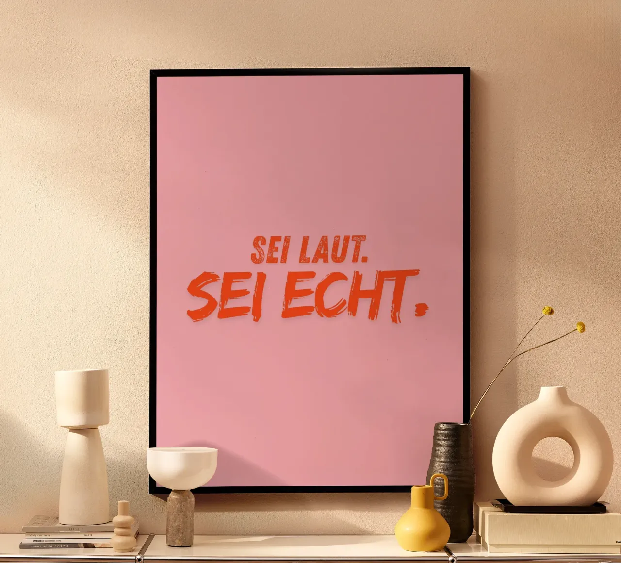 Sei laut. Sei echt. carta hahnemühle da DigiWunderwerk