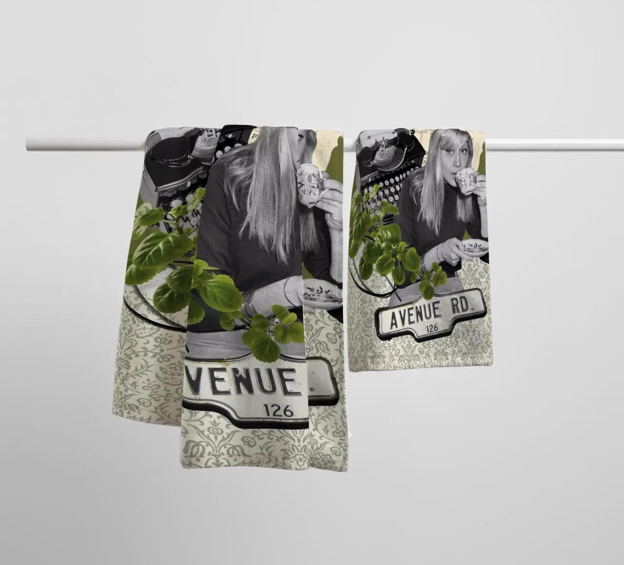 Collageri - If my Boss knew towel by The Artcircle